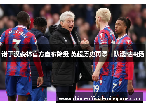 诺丁汉森林官方宣布降级 英超历史再添一队遗憾离场